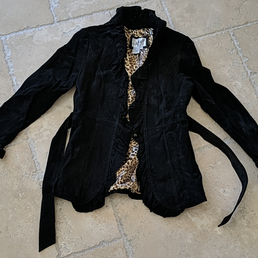 Black coat